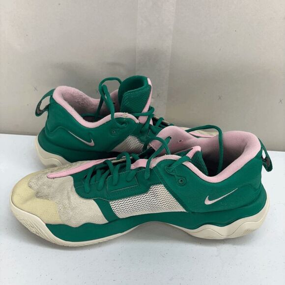 Size 11 Shoe - Nike Giannis Immortality 3 5 The Hard Way Green Pink White Bucks - Picture 6 of 11